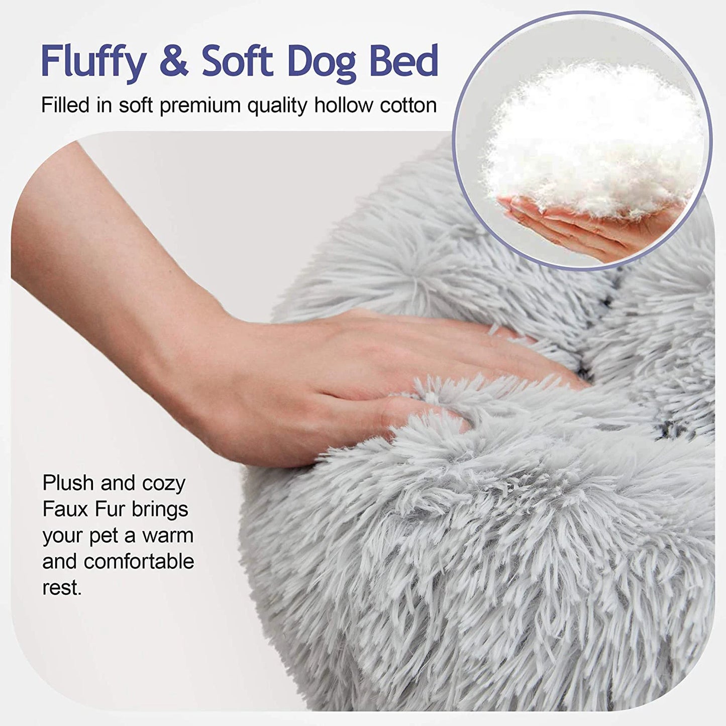 Calming Pet Beds Washable