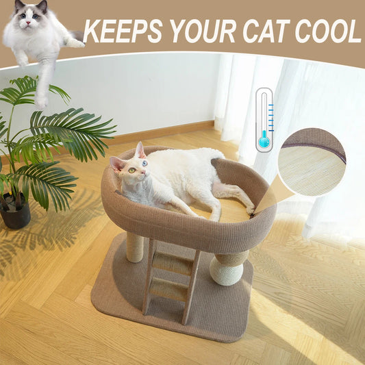 Small and Cute Cat Scratching Post
