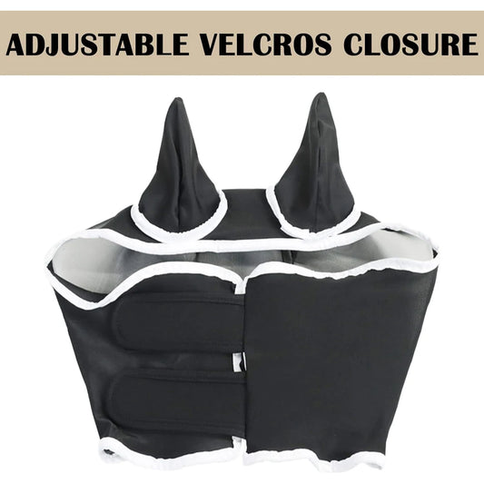 Mesh Fly Mask Ear Protection