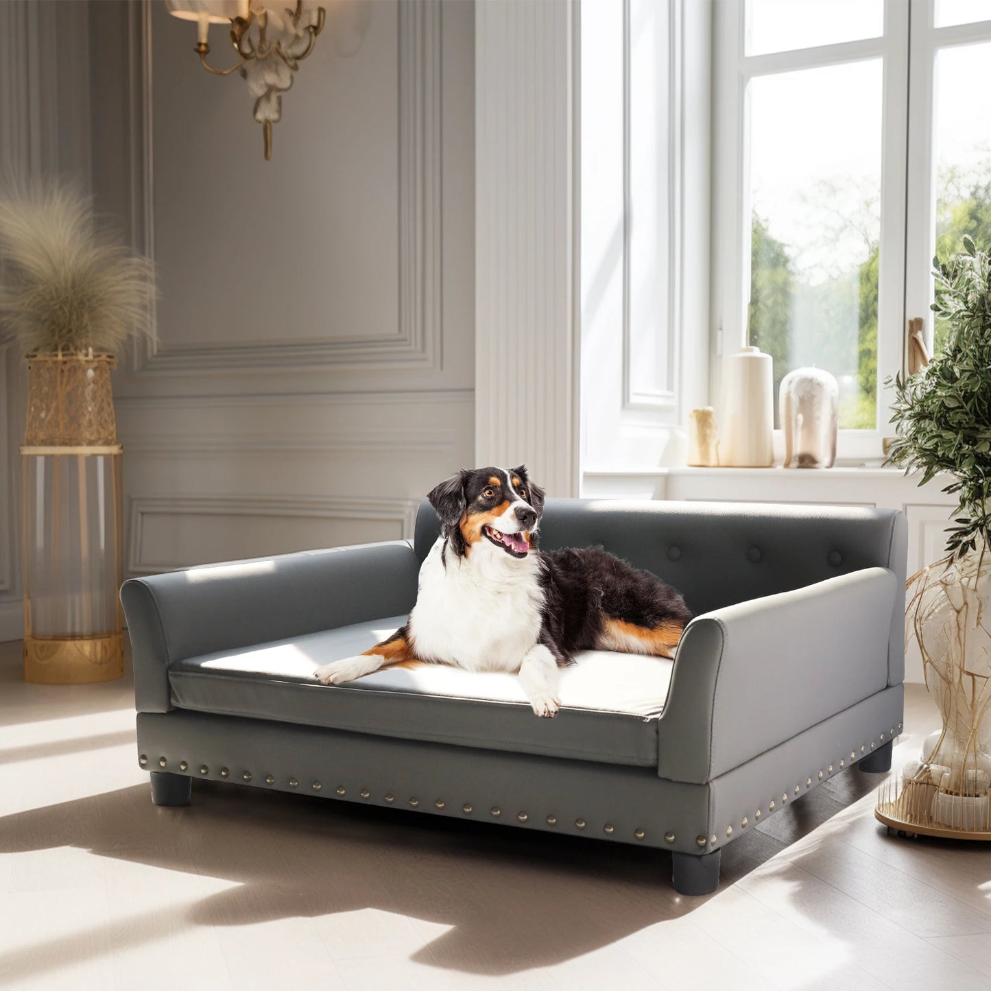 Pet Bed for Medium and Large Dogs, Modern Dog Sofa