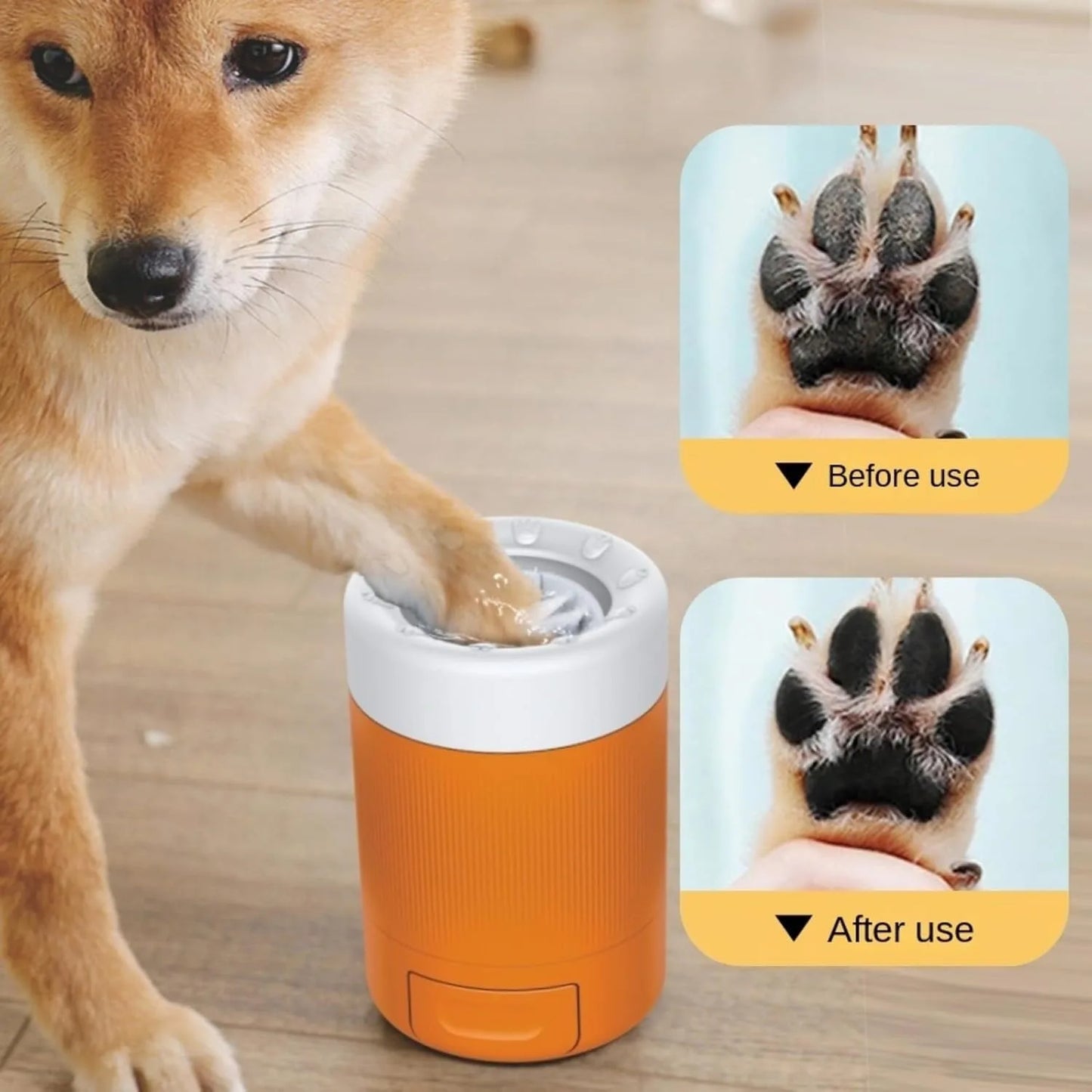 Dog Paw Cleaner Cup