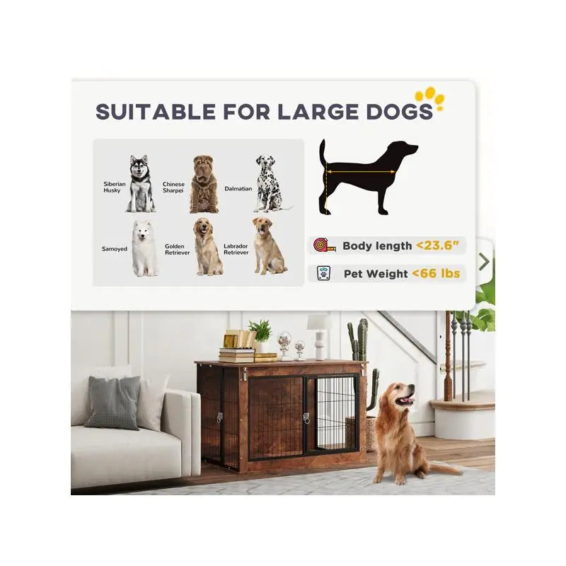 Portable Dog Crate for Traveling, Training and Home Use