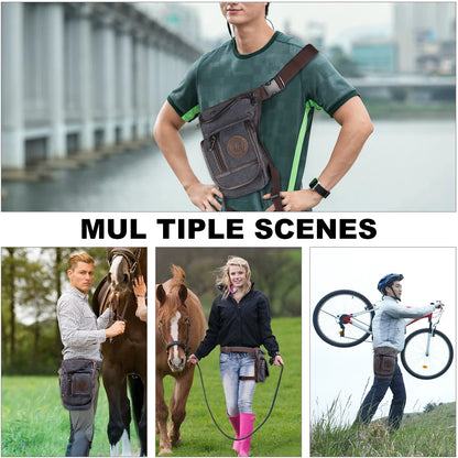 Canvas Horse Riding Waist Bag