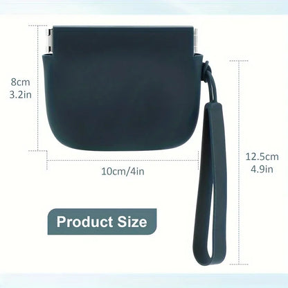 1pc Portable Silicone Pet Treat Bag Pet Dog Train Food Snacks Pockets Bag Walking Dog Training Food Storage Product Supply