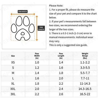 Water-Resistant Boots for Dogs