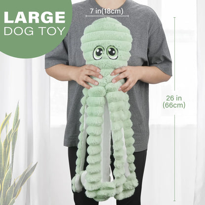 Octopus Squeaky Plush Toy
