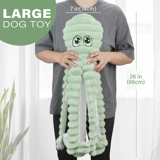 Octopus Squeaky Plush Toy