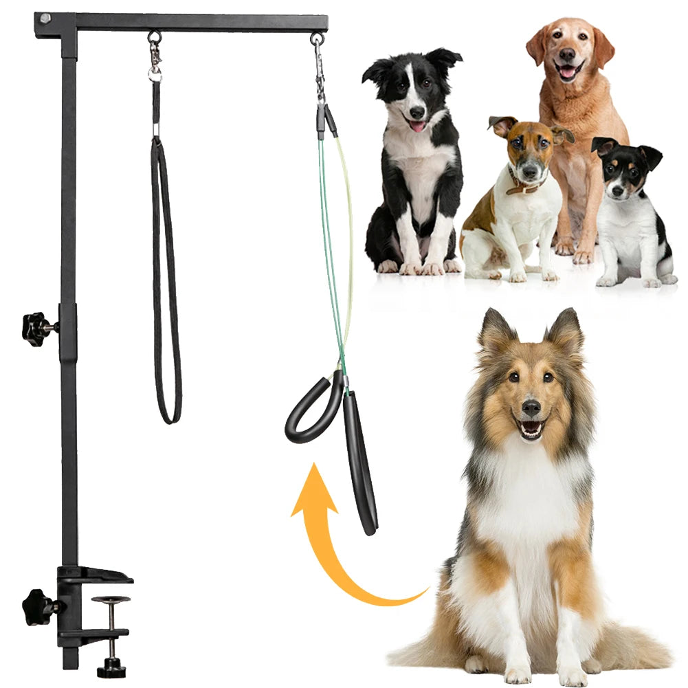 Versatile Pet Foldable Grooming Bracket