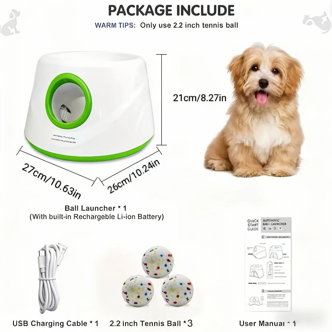 Dog-use Automatic Ball Launcher