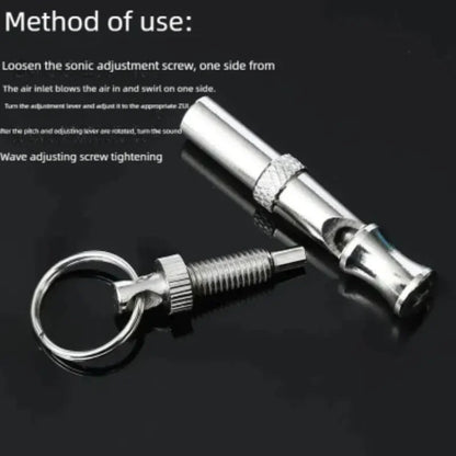 Adjustable Ultrasonic Sound Dog Training Whistle Silent Control Tool for Pets Discipline Stop Barking Flute Pet Care Supplies