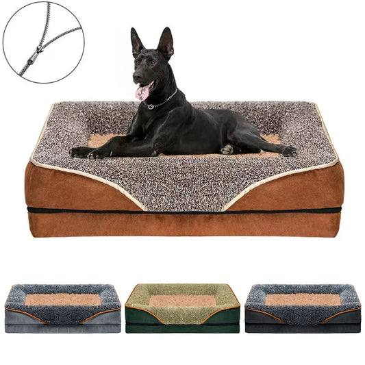 Oversized Washable Pet Bed 









ofa, comfortable and soft cat sofa bed with raised edges,