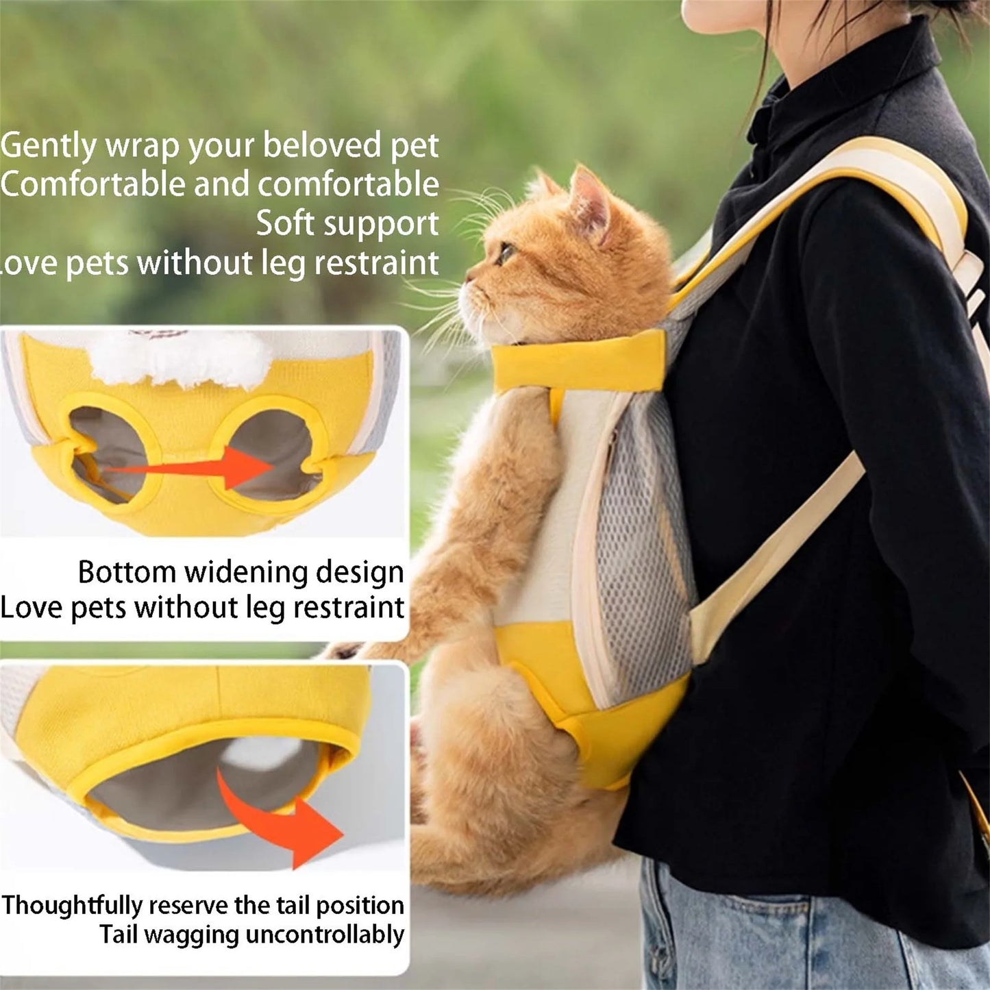 Portable Pet Carrier Backpack