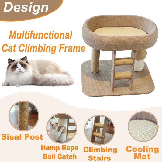 Small and Cute Cat Scratching Post