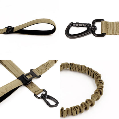 Adjustable Quick Release Dog Leash with Control Handle