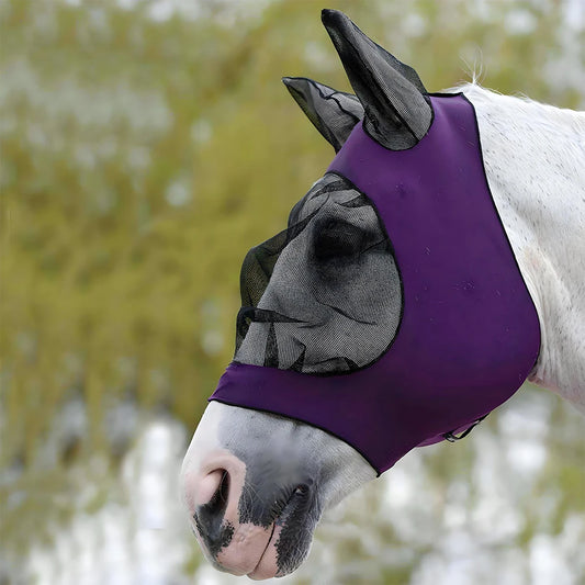 Mesh Fly Mask Ear Protection