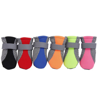 Outdoor Soft Bottom Waterproof Boots for Pets