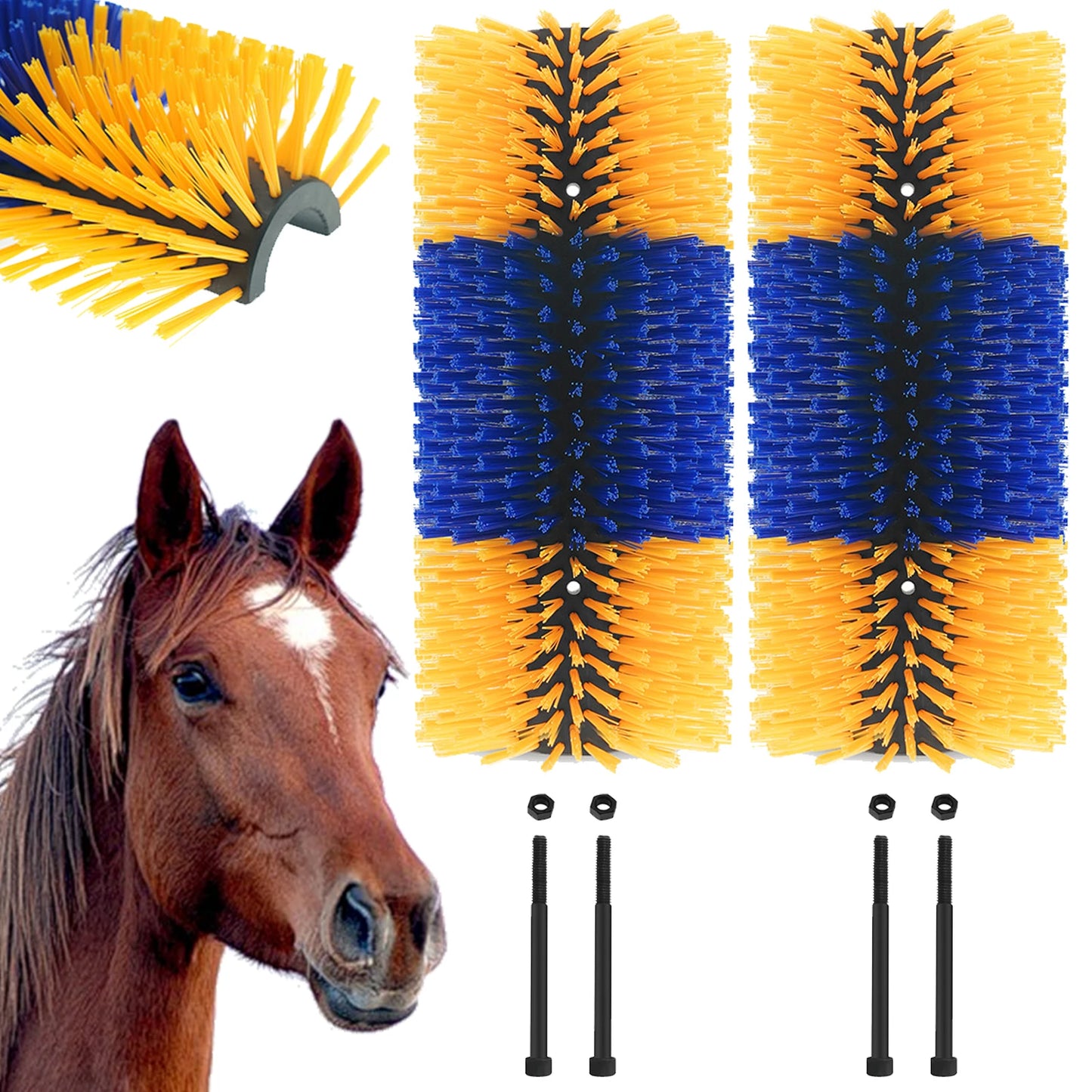 Full Massage Livestock Scratch Brushes