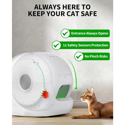 Automatic Self-Cleaning Litter Box