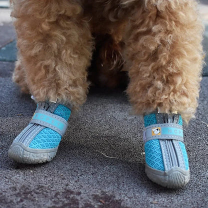 Breathable Dog Shoes Non-Slip Soles