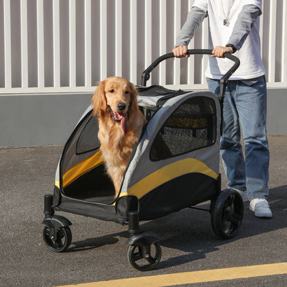 Large Dog Foldable Travel Carriage