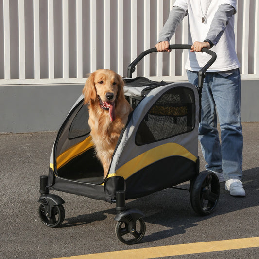 Large Dog Foldable Travel Carriage