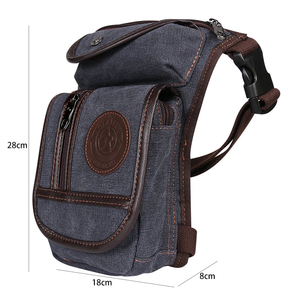 Canvas Horse Riding Waist Bag