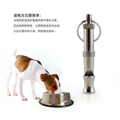 Adjustable Ultrasonic Sound Dog Training Whistle Silent Control Tool for Pets Discipline Stop Barking Flute Pet Care Supplies
