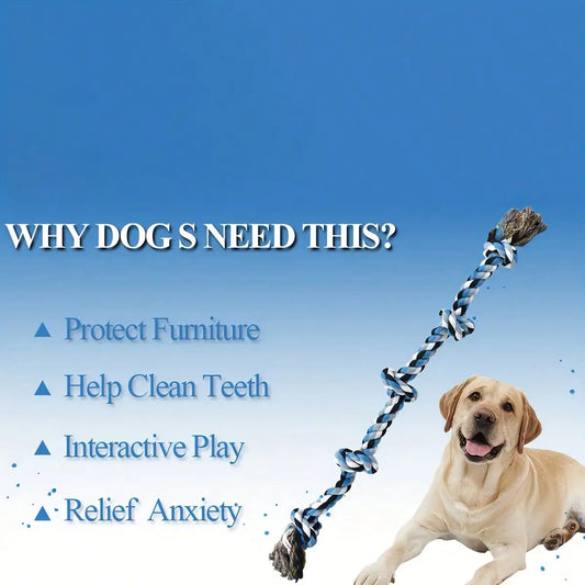Extra Thick Braided Rope Dog Toy