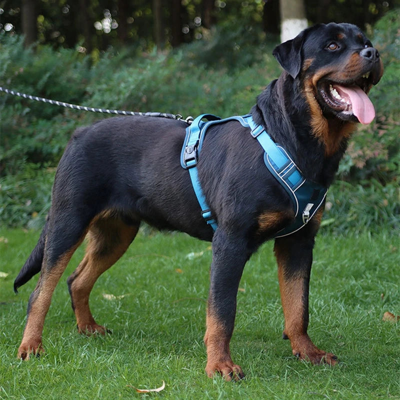 Large Dog Harness, Tactical Vest, Reflective and Waterproof .