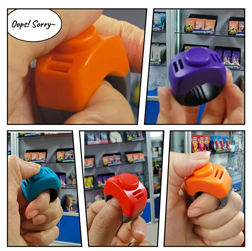 Pet Behavior Training Clicker Ring
