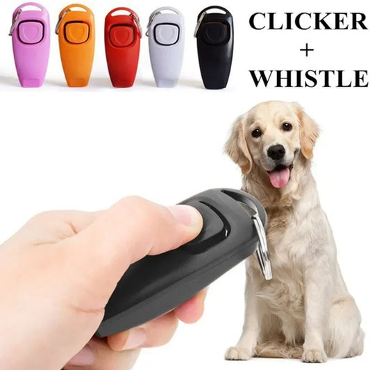 2 In 1 Pet Clicker, Training Whistle