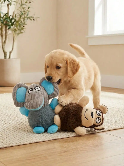 Cute Plush Realistic Dog Toy