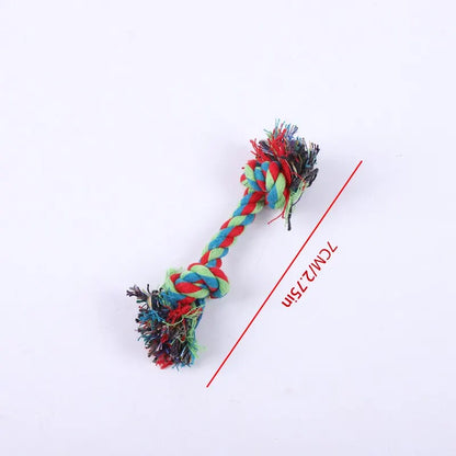 Dog Toy Cotton Rope Knot