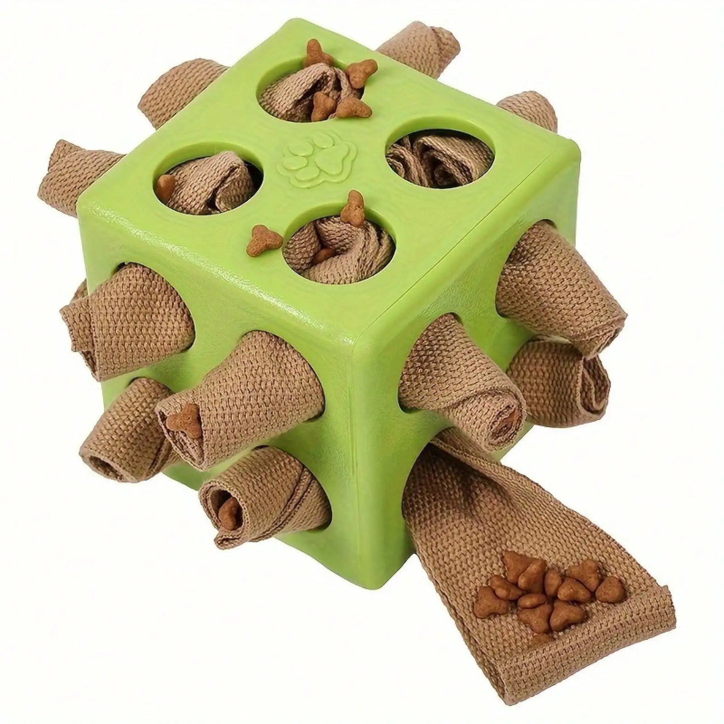 Interactive Dog Puzzle Toy With Snack Dispenser
