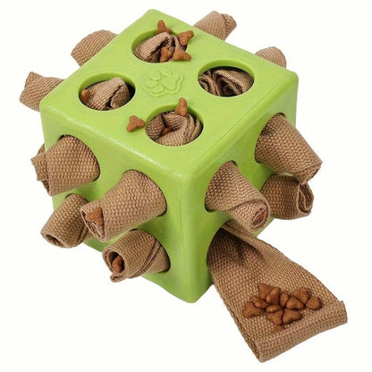 Interactive Dog Puzzle Toy With Snack Dispenser