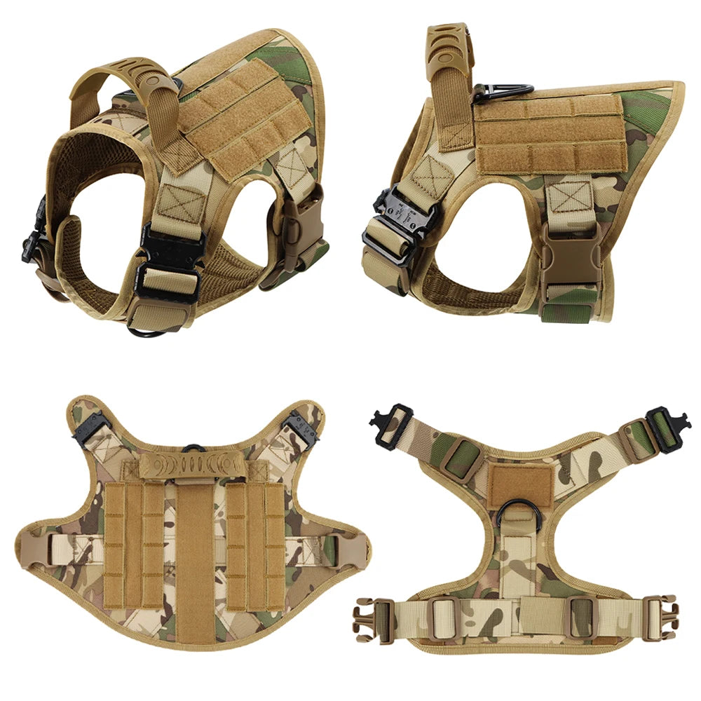Large Dog Harness Leash Bags Patches Set