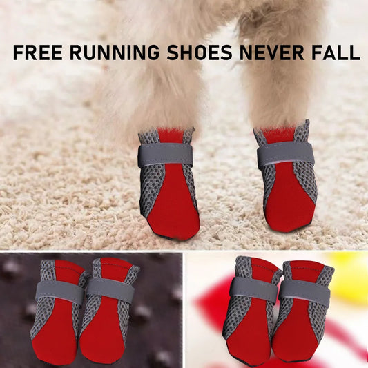 Outdoor Soft Bottom Waterproof Boots for Pets