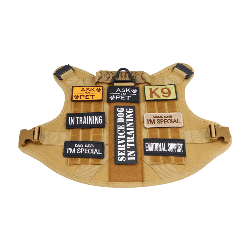 Tactical Patch Bundle For Dog Vest