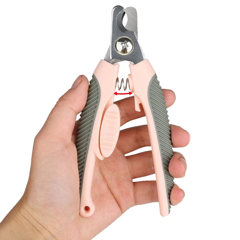 Professional Pet Nail Clippers with Sickle