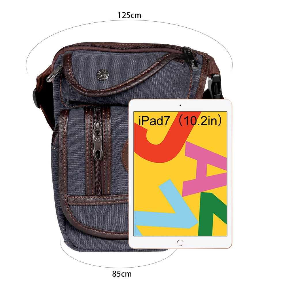 Canvas Horse Riding Waist Bag